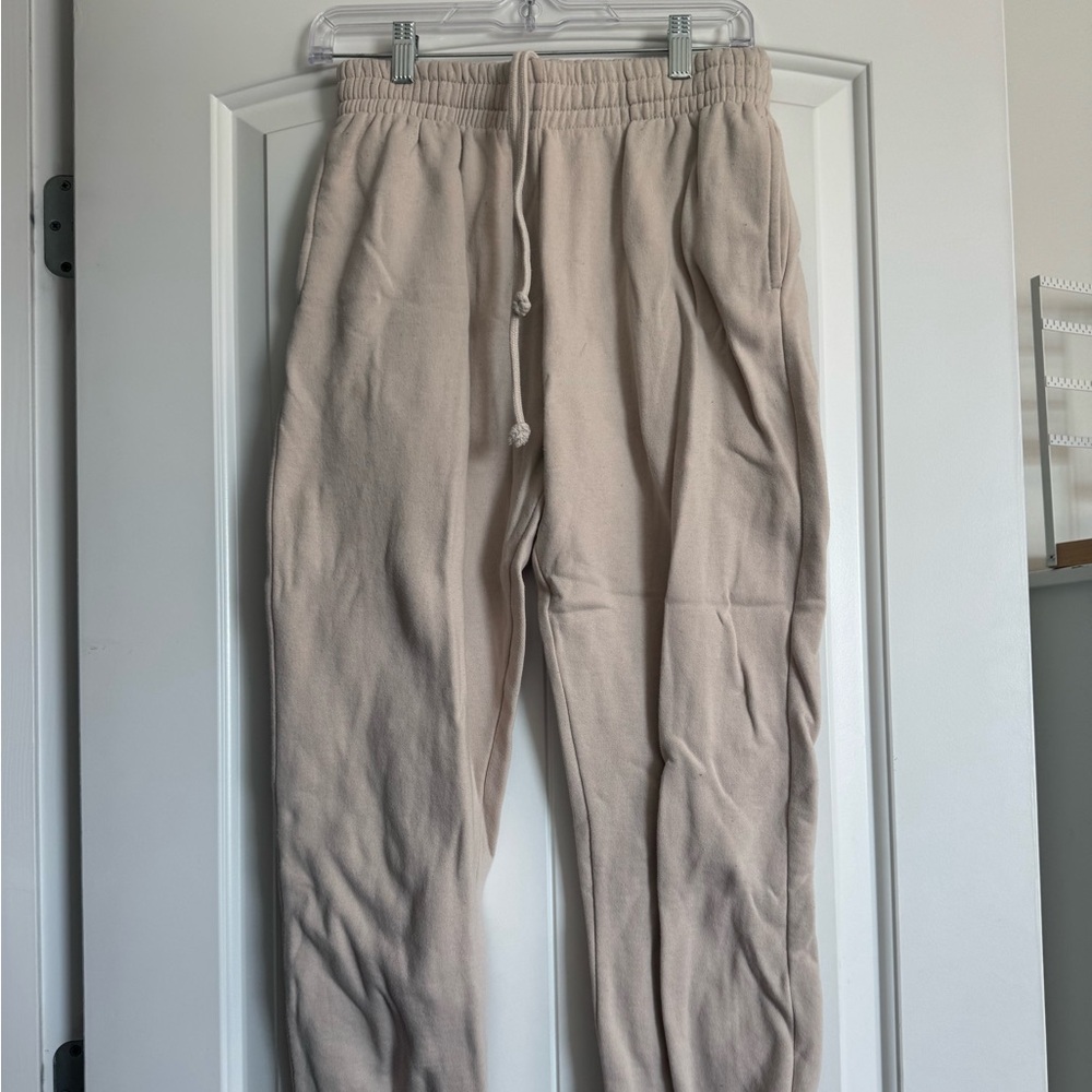 Cream GARAGE Sweats